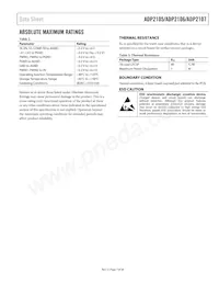 ADP2106ACPZ-1.2-R7 Datasheet Page 7