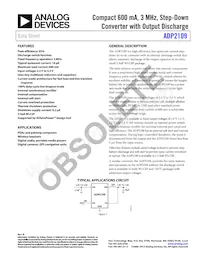 ADP2109ACBZ-1.2-R7 Datasheet Cover