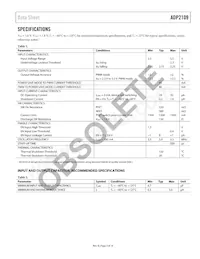 ADP2109ACBZ-1.2-R7 Datasheet Page 3