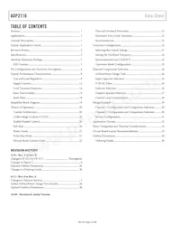 ADP2116ACPZ-R7 Datasheet Page 2