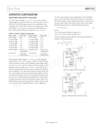 ADP2116ACPZ-R7 Datasheet Page 23