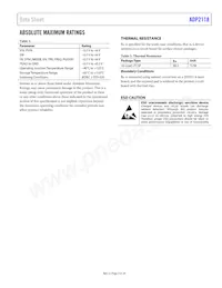 ADP2118ACPZ-2.5-R7 Datasheet Page 5