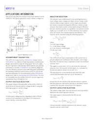 ADP2118ACPZ-2.5-R7 Datasheet Pagina 16