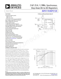 ADP2119ACPZ-1.0-R7 Datenblatt Cover