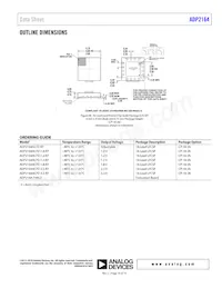 ADP2164ACPZ-3.3-R7 Datasheet Page 19