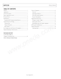 ADP2230ACPZ-1218R7 Datasheet Page 2