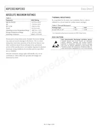 ADP2303ARDZ-2.5-R7 Datasheet Page 4