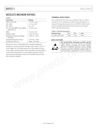 ADP2311ACPZ-3-R7 Datasheet Page 6