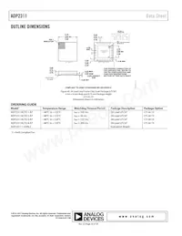 ADP2311ACPZ-3-R7 Datasheet Page 20