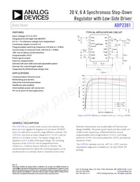 ADP2381AREZ-R7 Datasheet Cover