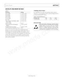 ADP2442ACPZ-R7 Datasheet Page 5