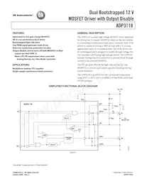 ADP3118JCPZ-RL Datasheet Cover