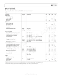 ADP3118JCPZ-RL Datasheet Page 3