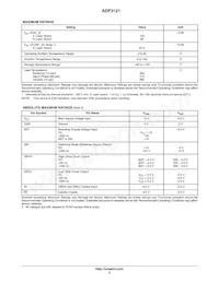 ADP3121JCPZ-RL Datasheet Page 3