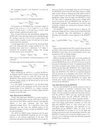 ADP3121JCPZ-RL Datasheet Pagina 6