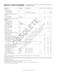 ADP3415LRMZ-REEL Datasheet Page 2