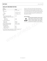ADP3654ARHZ-R7 Datasheet Page 4