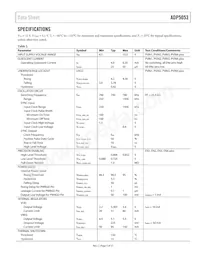 ADP5053ACPZ-R7 Datasheet Page 5