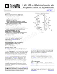 ADP5071AREZ-R7 Datasheet Copertura