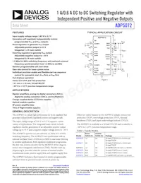 ADP5072ACBZ-R7 Datasheet Cover