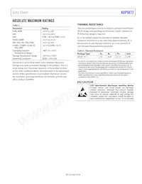 ADP5072ACBZ-R7 Datasheet Page 5