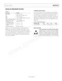 ADP5073ACPZ-R7 Datasheet Page 5