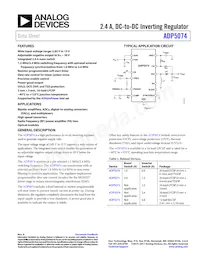 ADP5074ACPZ-R7 Datasheet Copertura