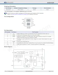 AOZ1012DI Datasheet Page 2