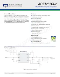 AOZ1282CI-2 Datenblatt Cover