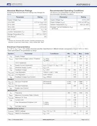 AOZ1282CI-2 Datasheet Page 3