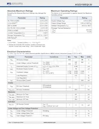 AOZ2150EQI-30 Datenblatt Seite 4