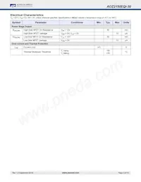AOZ2150EQI-30 Datasheet Page 5