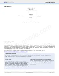 AOZ2151PQI-03 Datasheet Page 17