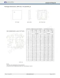 AOZ2151PQI-05 Datasheet Page 15