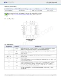 AOZ2151PQI-10 Datasheet Page 3