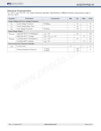 AOZ2151PQI-10 Datasheet Page 5