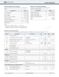 AOZ2152EQI-28 Datasheet Page 4