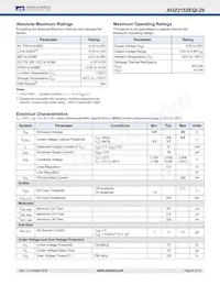 AOZ2152EQI-29 Datasheet Pagina 4