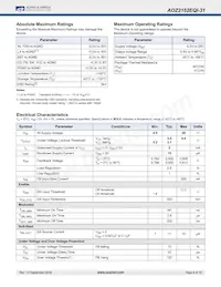 AOZ2152EQI-31數據表 頁面 4