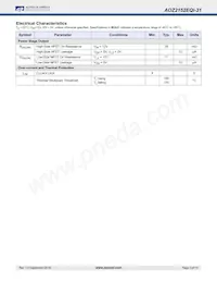 AOZ2152EQI-31 데이터 시트 페이지 5