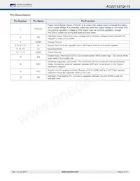AOZ2152TQI-19 Datasheet Pagina 4