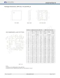 AOZ2152TQI-19 Datasheet Page 15