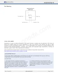 AOZ2152TQI-19 Datasheet Page 17