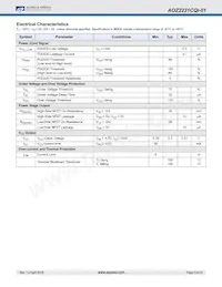 AOZ2231CQI-01 Datasheet Page 6