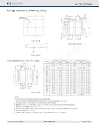 AOZ2232CQI-02 Datasheet Page 21