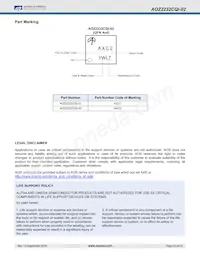 AOZ2232CQI-02 Datasheet Page 23