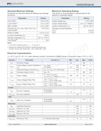 AOZ2235CQI-02 Datasheet Page 5
