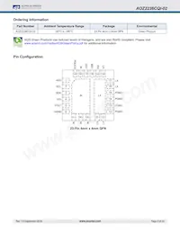 AOZ2236CQI-02 Datasheet Page 3