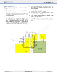 AOZ2253TQI-20 Datasheet Page 14