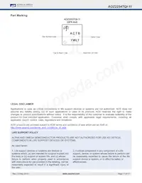 AOZ2254TQI-11 Datasheet Page 17